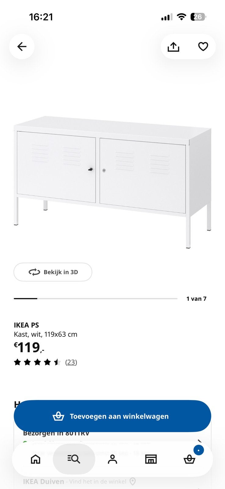 Foto 4 van Ikea ps lockerkast