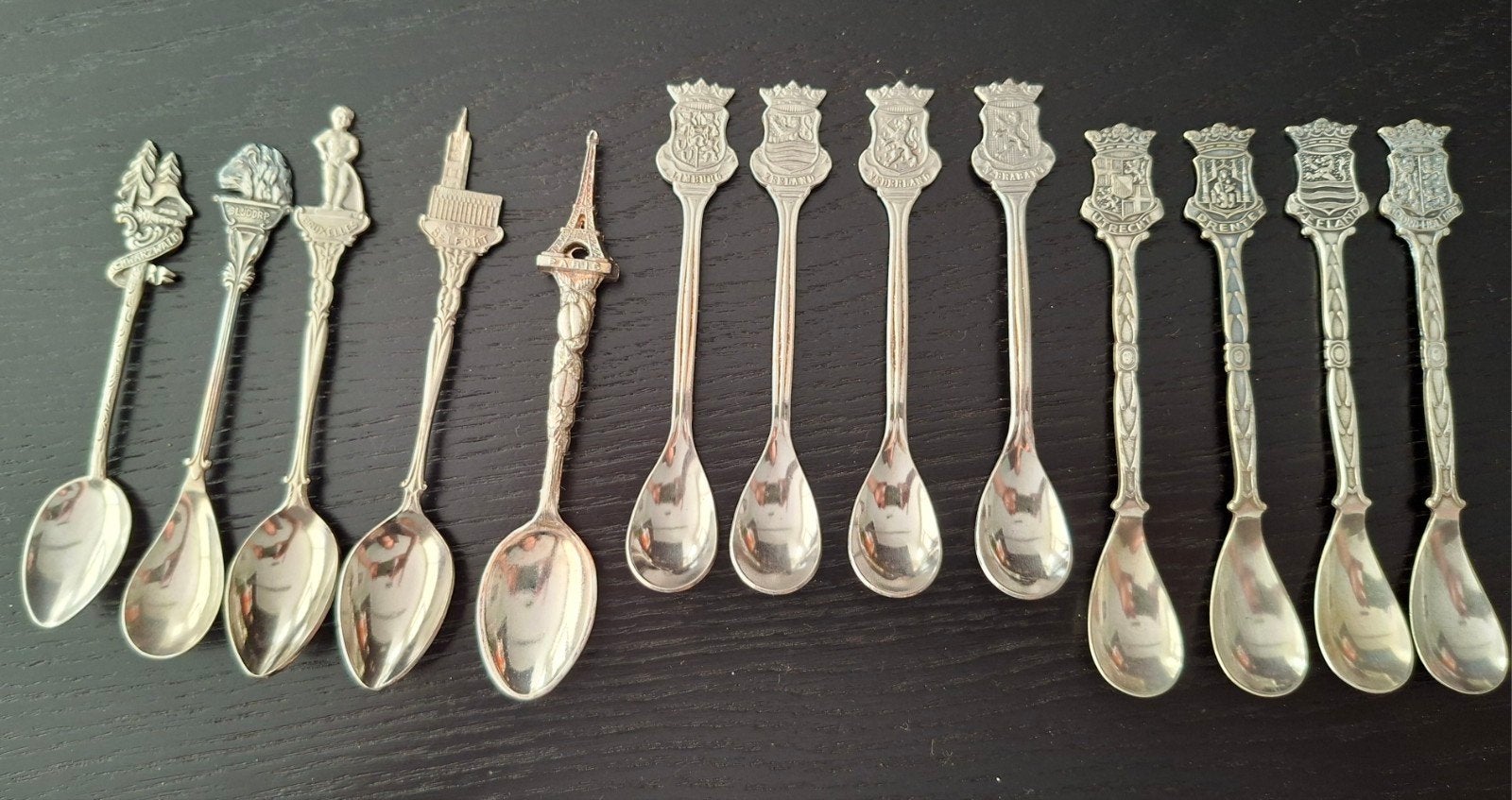 Oude verzilverde lepeltjes, Ophalen of Verzenden