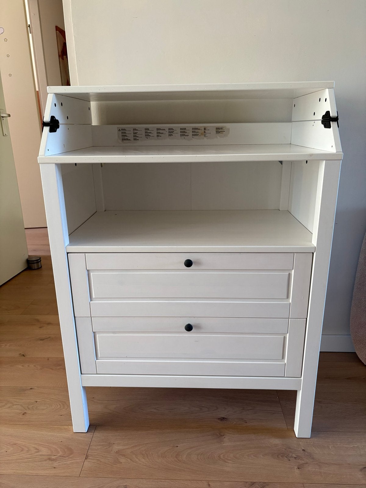 IKEA Sundvik Commode/Verschoontafel - Wit, Gebruikt, Overige typen, Standaard, Ophalen