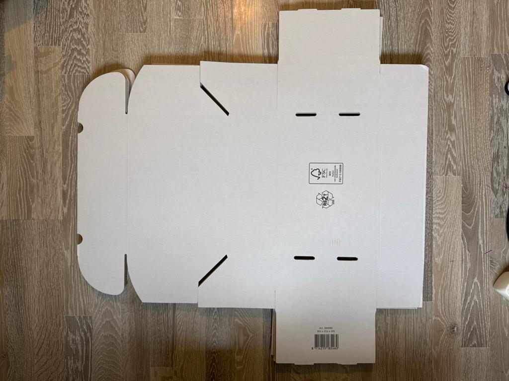 Nieuwe opvouwbare kartonnen doos, Ophalen, Doos, 40 tot 60 cm, Opvouwbaar