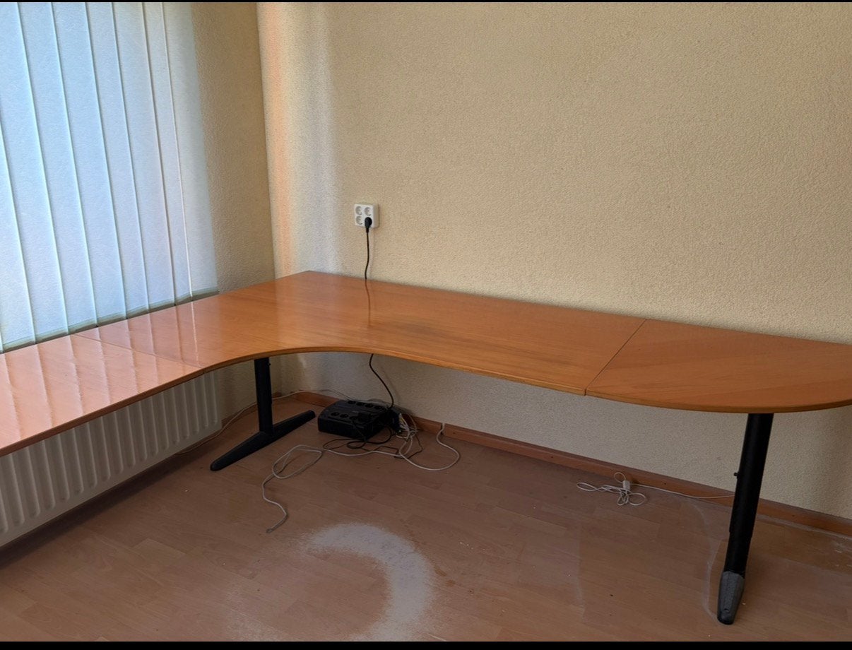 Ikea hoekbureau gratis, Ophalen, Gebruikt, IKEA, Hoekbureau