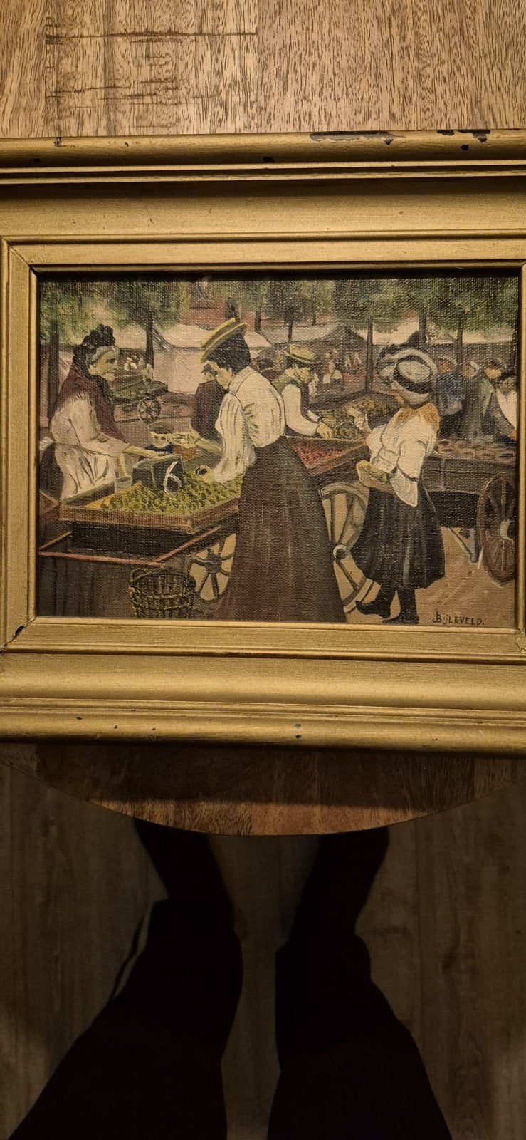 schilderij, Ophalen, Doek