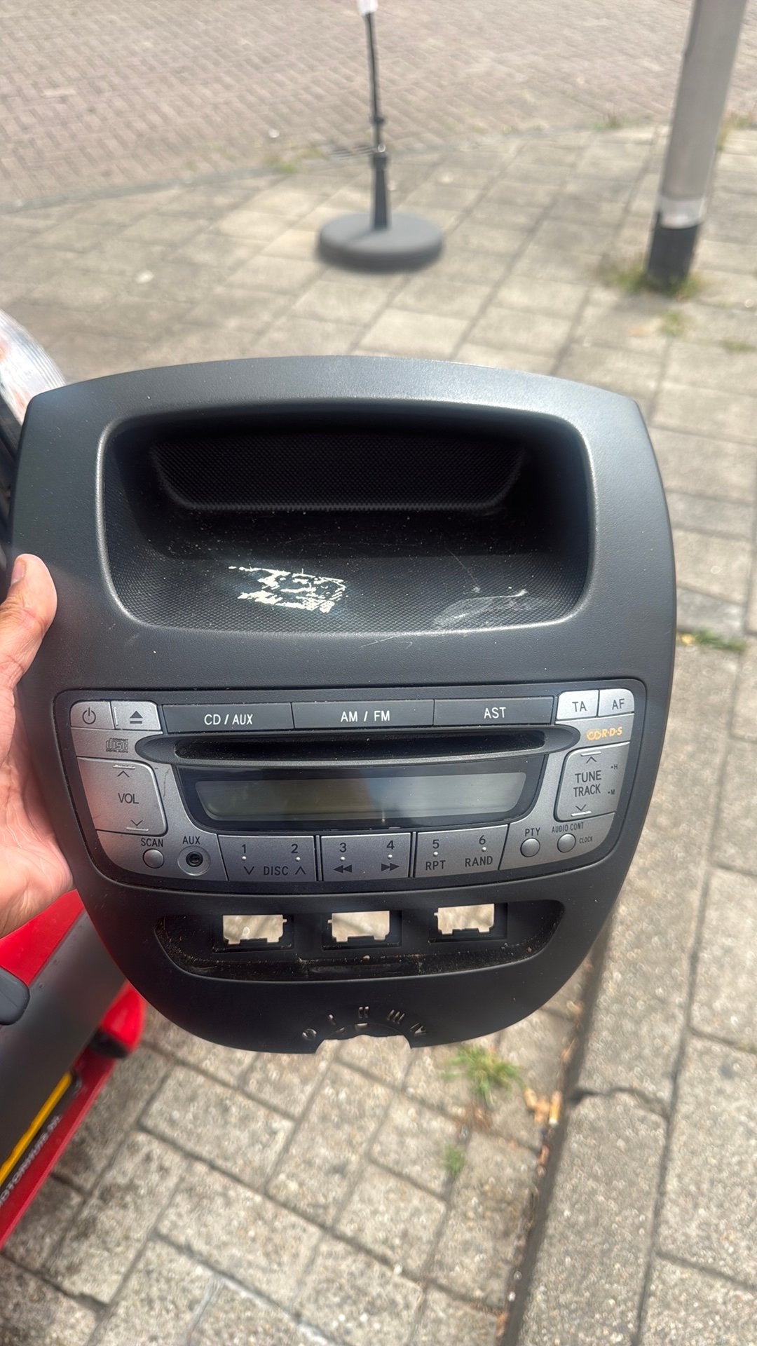 Citroën c1/toyota aygo radio, Ophalen, Gebruikt