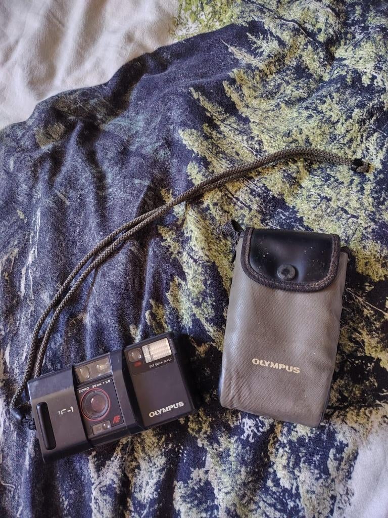 Olympus AF-1 Compact Camera, Ophalen of Verzenden, Gebruikt, Compact, Olympus