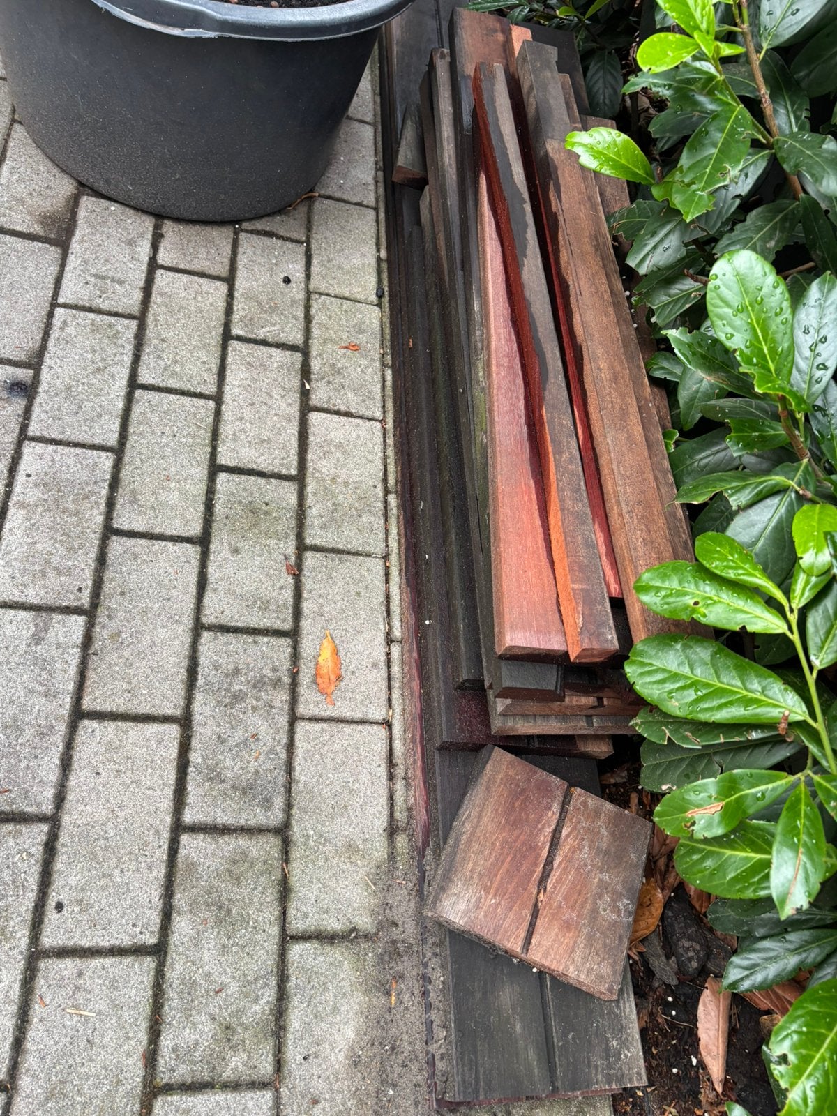 Haardhout hardhout, Minder dan 3 m³, Ophalen, Overige houtsoorten, Blokken
