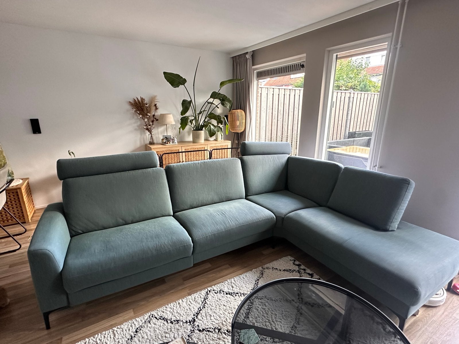 Goossens Hoekbank - Ruime en Comfortabele Bank, Ophalen, 250 tot 300 cm, Hoekbank, Zo goed als nieuw
