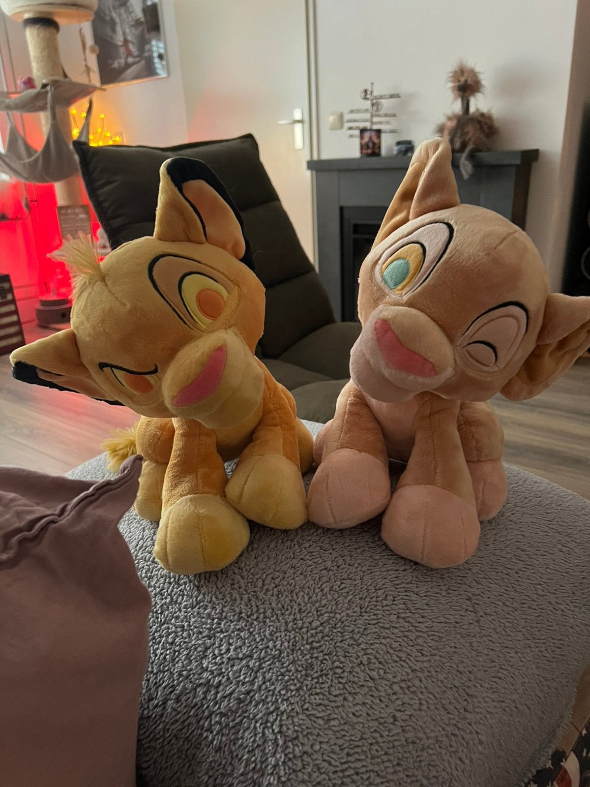 the lion king disney store simba en nala 30 jaar knuffels, Ophalen of Verzenden, Leeuwenkoning of Jungle Boek, Nieuw, Knuffel