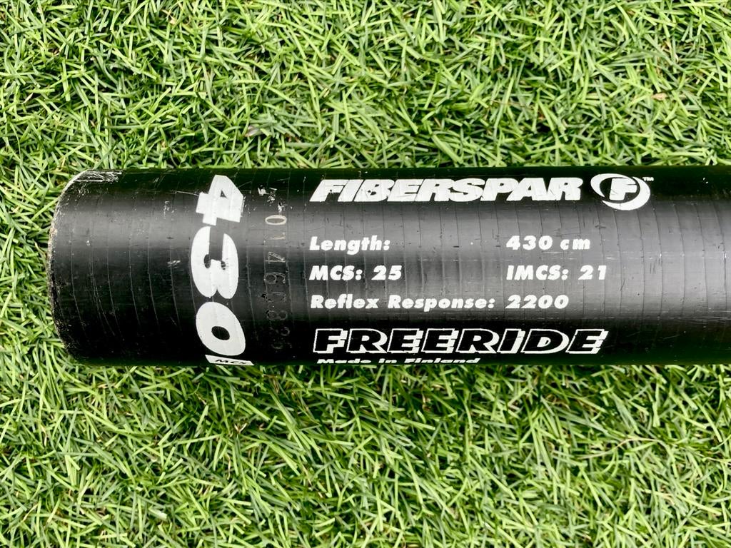 Fiberspar Reflex Carbon 430 windsurfmast, Ophalen of Verzenden, Gebruikt, Mast