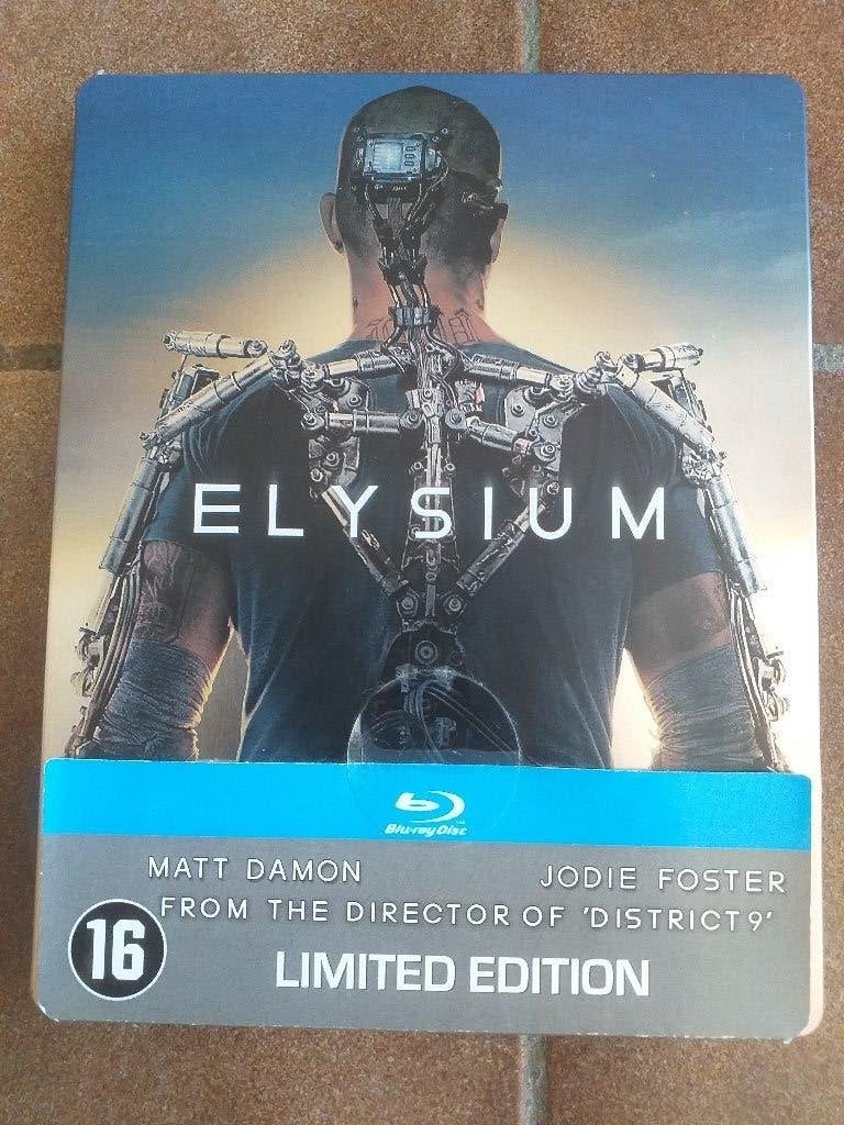Elysium Steelbook Bluray, Engels, Vanaf 16 jaar, Nederlands, Film