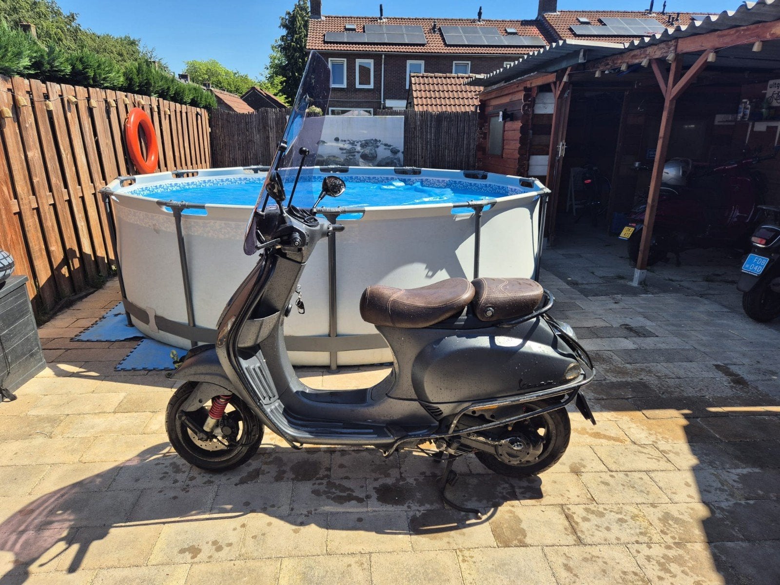 Vespa sprint gereserveerd tot zaterdag, Ophalen, Gebruikt, Benzine, Vespa