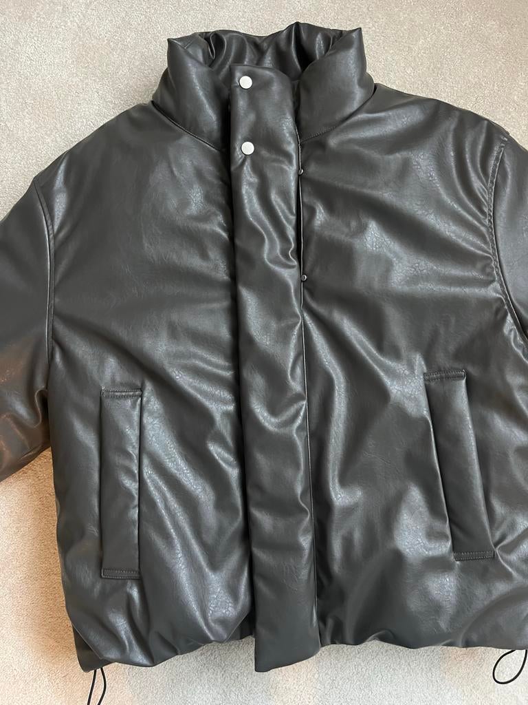 Zara winterjas heren maat S - Stijlvol en warm, Ophalen of Verzenden, Zo goed als nieuw, Maat 46 (S) of kleiner, Grijs