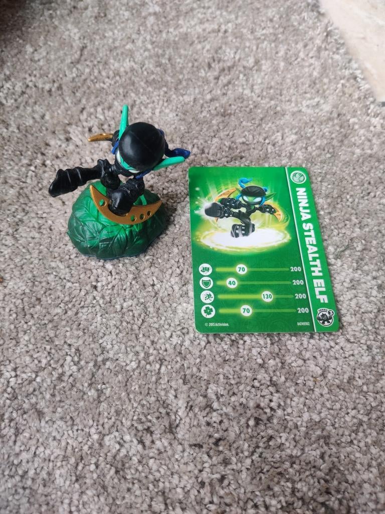 Skylanders Ninja Stealth Elf figuur, Ophalen of Verzenden, Zo goed als nieuw, Jongen of Meisje