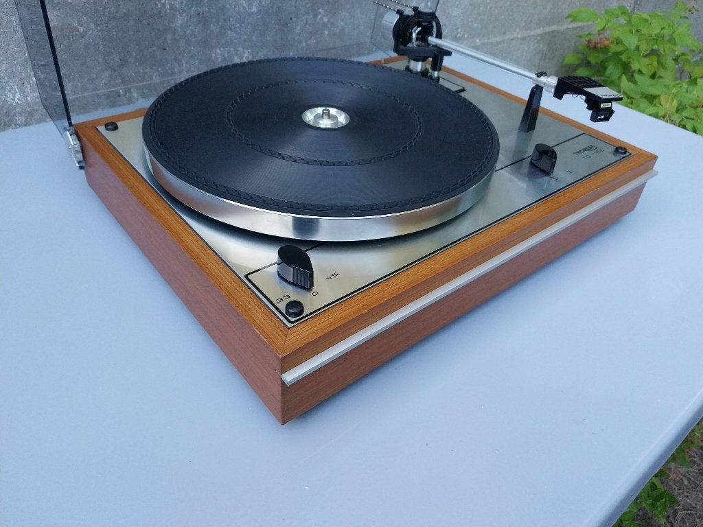 Thorens TD 166 met Shure M95, Ophalen, Refurbished, Platenspeler, Thorens