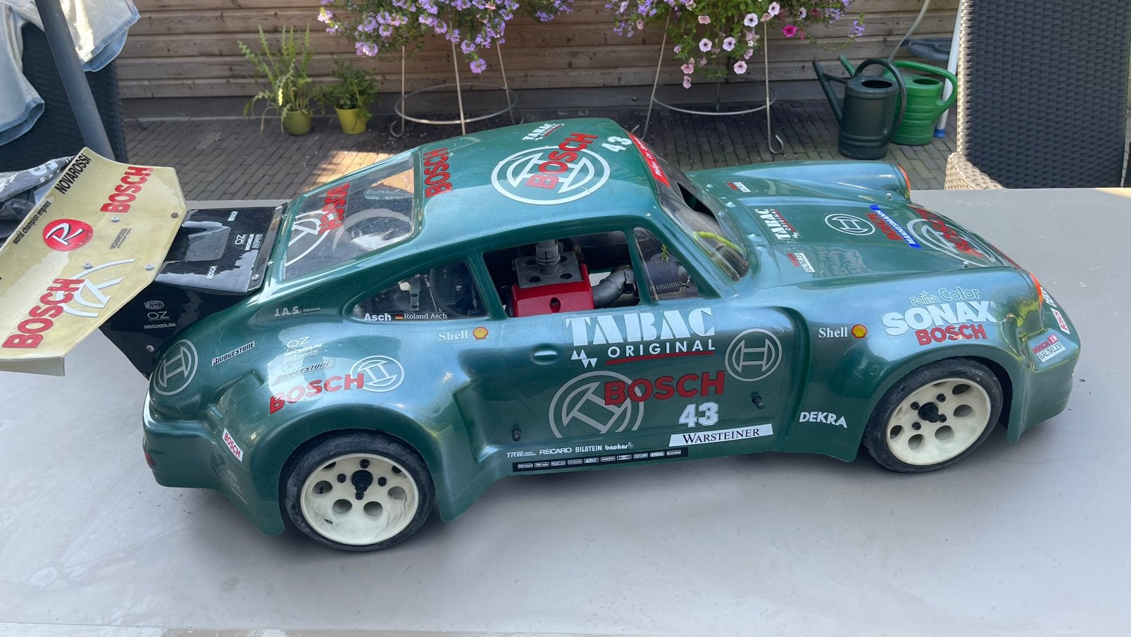Dwa 1-4 porsche, Ophalen, Zo goed als nieuw, Auto onroad, Nitro