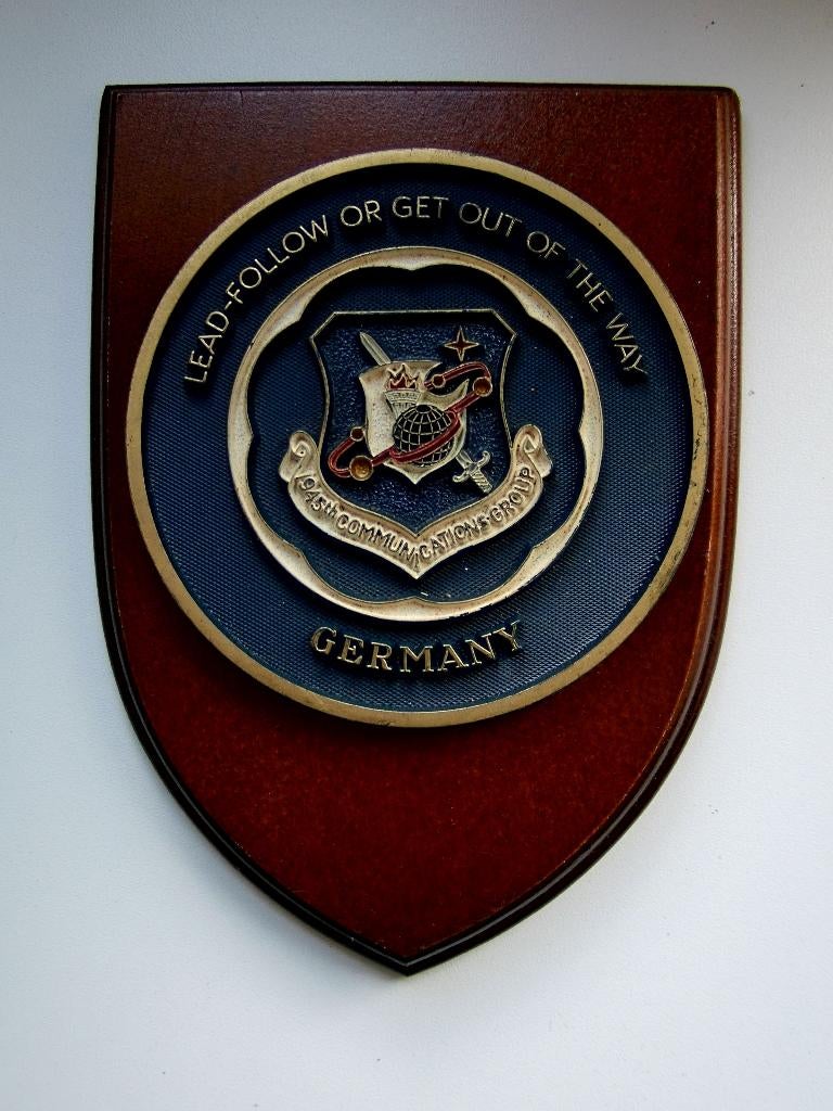 Wapenschild US Air Force 1945th Communications Group, Verzenden, Luchtmacht, Amerika, Overige typen