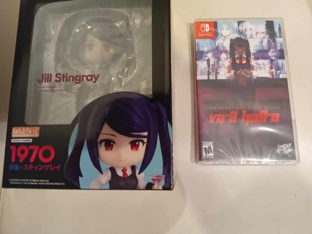 Va-ll hall-a game Sealed + Jill Stingray Nendoroid , Switch, Ophalen, Overige genres, 1 speler, Nieuw