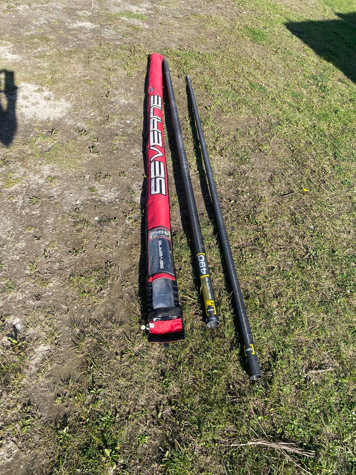 Severne 490 mast SDM 75% carbon, Watersport en Boten, Ophalen, Gebruikt, Severne, Mast