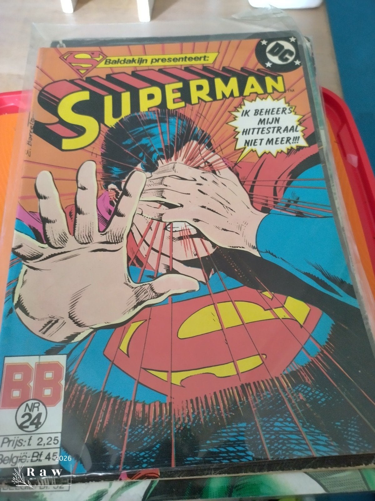 Superman stripboek - Ik beheers mijn hittestraal niet meer, Ophalen of Verzenden