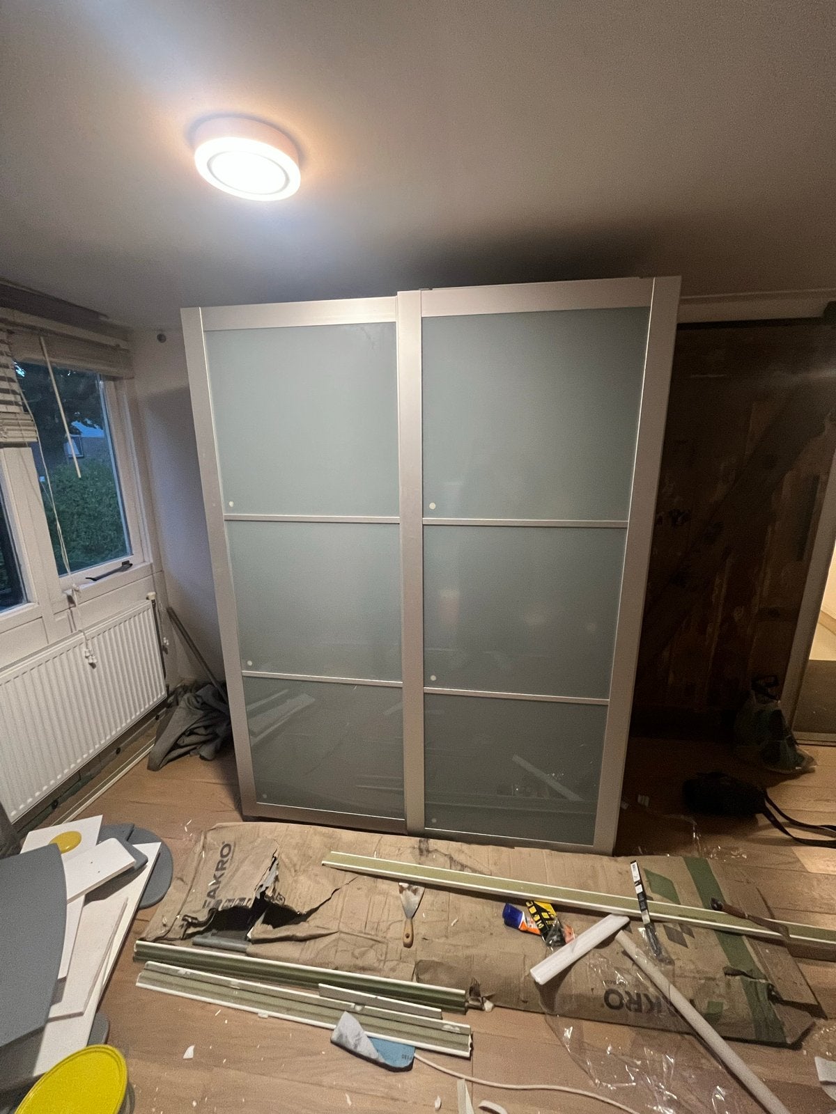 IKEA PAX kledingkast met schuifdeuren en lades GRATIS, Huis en Inrichting, Kasten | Kledingkasten, Ophalen, Gebruikt, 100 tot 150 cm