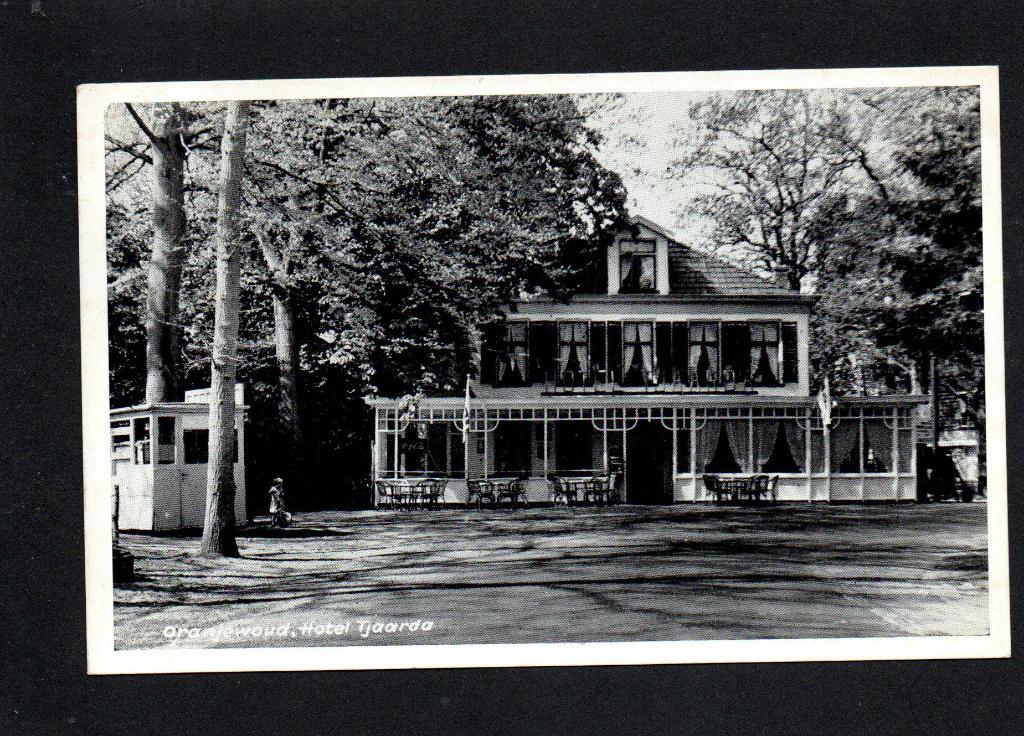 Oranjewoud, 1958. Hotel Tjaarda., Verzamelen, Ophalen of Verzenden, 1940 tot 1960, Gelopen, Friesland