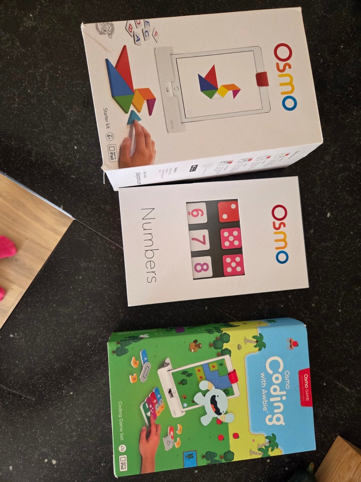 Osmo Starter Kit, Numbers & Coding met Awbie voor iPad, Ophalen of Verzenden, Zo goed als nieuw, Knutselen