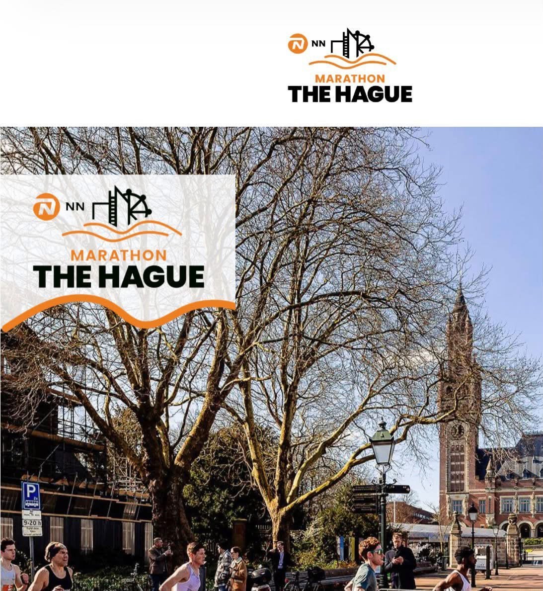 Ticket NN marathon The Hague, Tickets en Kaartjes, Eén persoon, Ticket of Toegangskaart