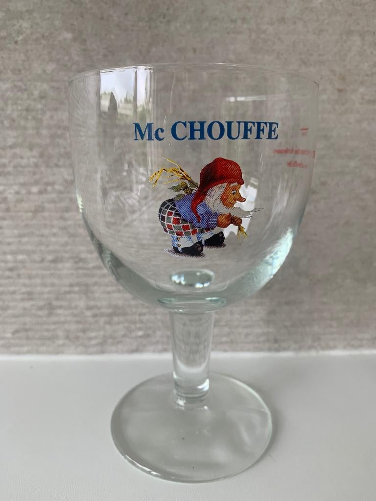 MC Chouffe glas The Skotch from the Ardennes 33 cl., Ophalen of Verzenden, Zo goed als nieuw, Glas of Glazen, Duvel