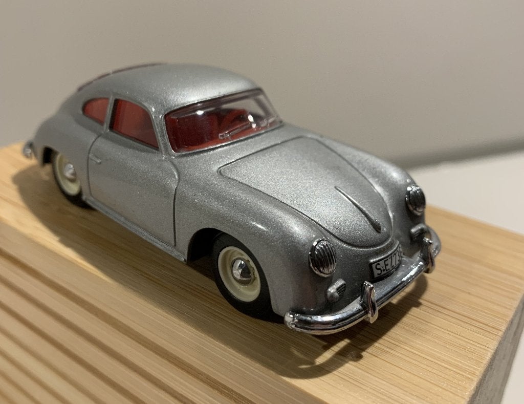 Te koop zeldzame modelauto dinky 1958 porsche 356a coupé,, Ophalen of Verzenden, Zo goed als nieuw, Auto's