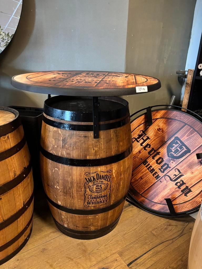 Jack daniels statafel, Tuin en Terras, Regentonnen, Nieuw, 150 liter of meer, Ophalen