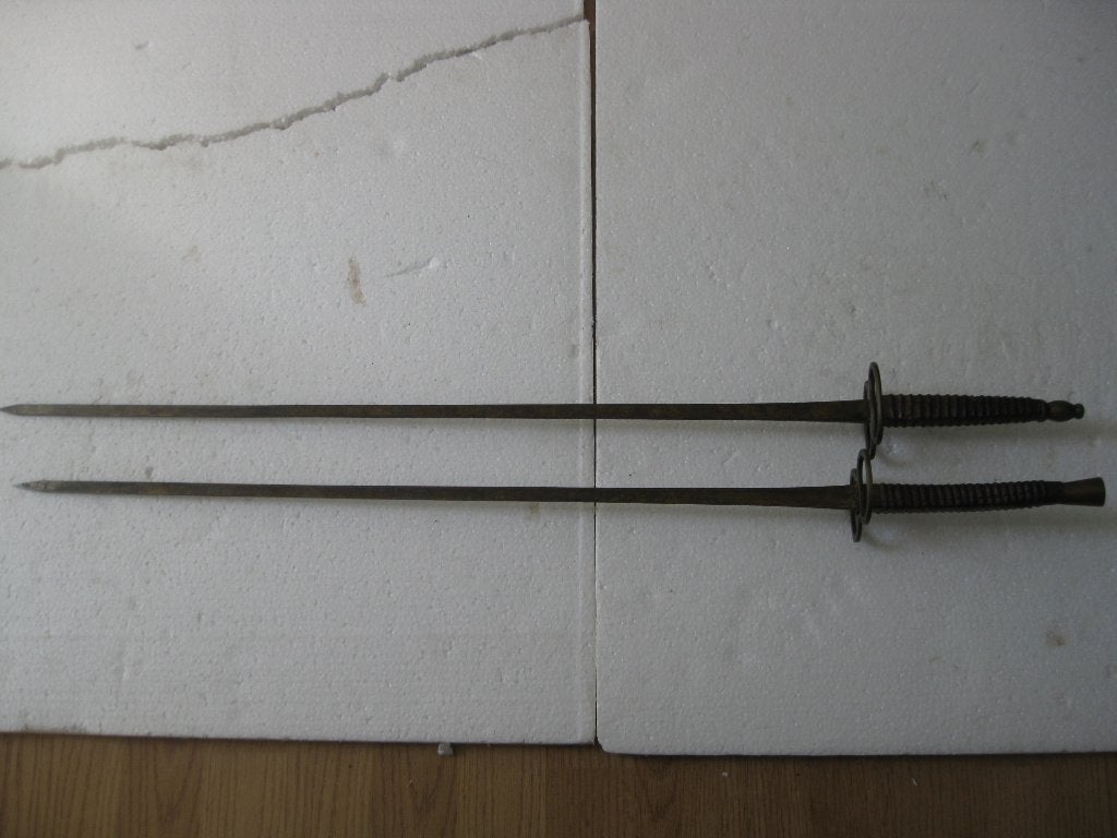 Set van twee  schermdegens, Ophalen of Verzenden