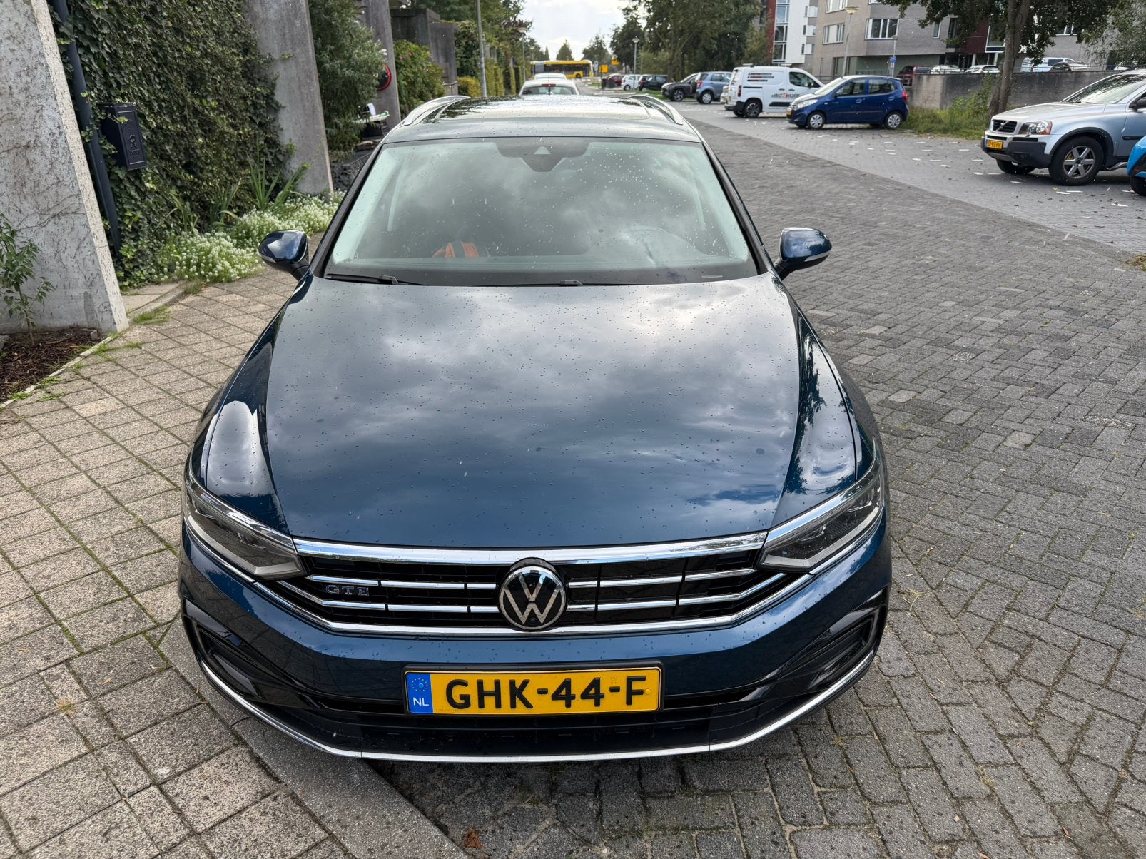 Volkswagen Passat 1.4 TSI Phev 218pk 6-DSG 2021 Blauw, Auto's, Adaptieve lichten, Blauw, Plug-in hybride, 1600 kg