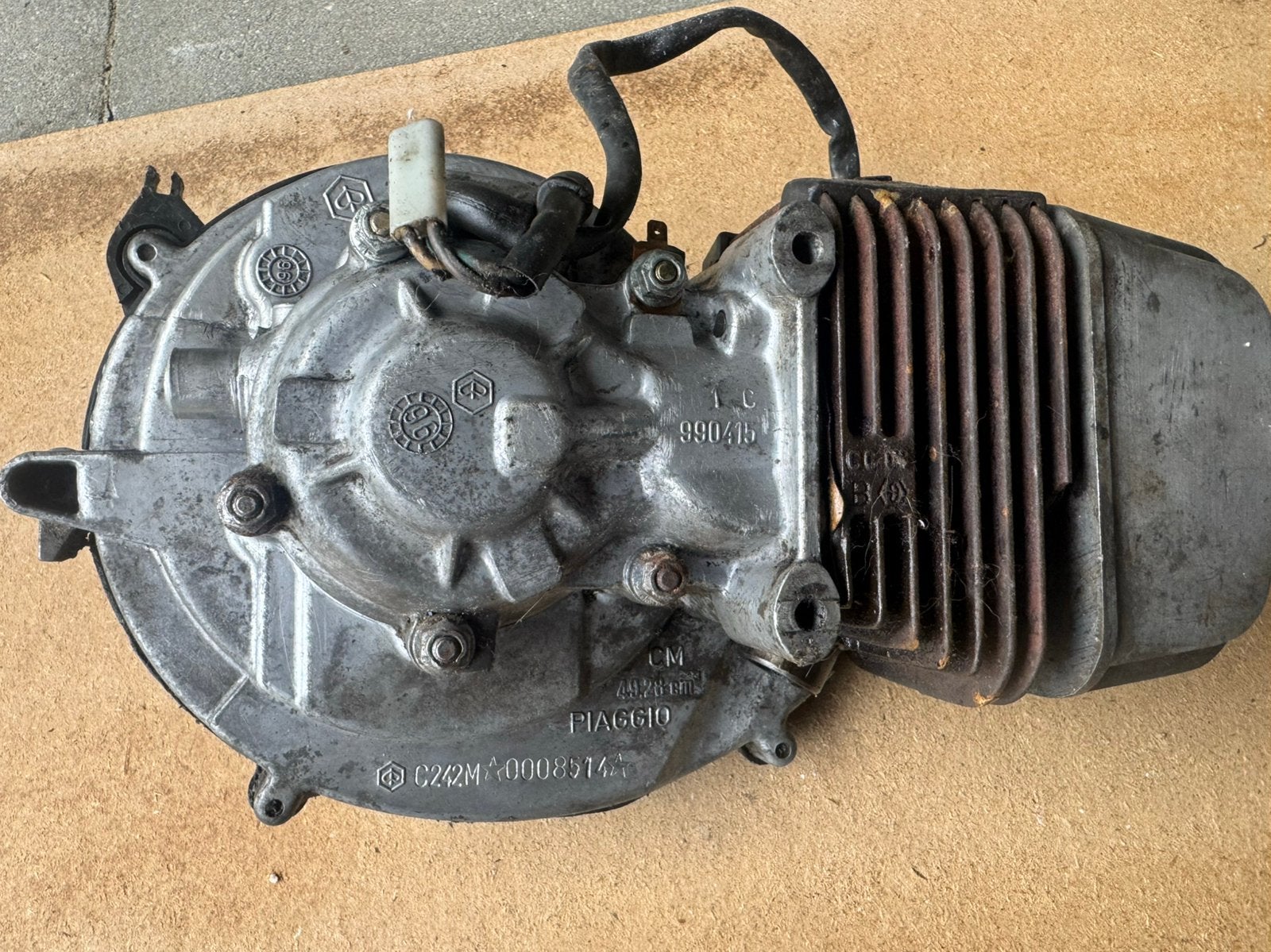 Vespa Ciao Motorblok Elektronische Ontsteking, Ophalen of Verzenden, Gebruikt