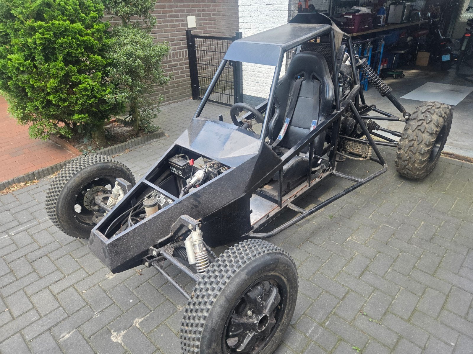 Unieke Buggy  sprinter Kawasaki Ninja ZX6R motor, 4 cilinders