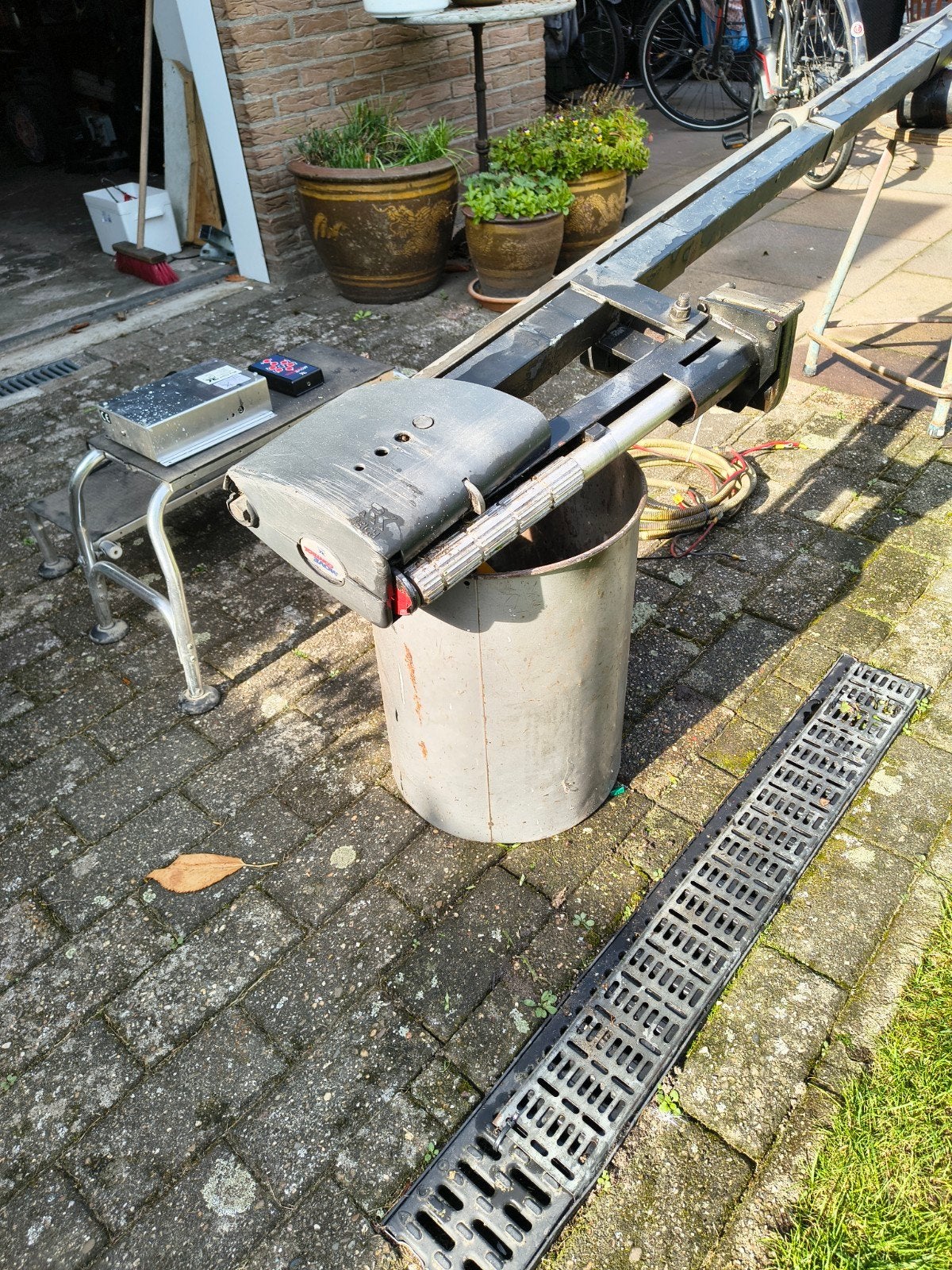 Caravan mover, Ophalen, Gebruikt