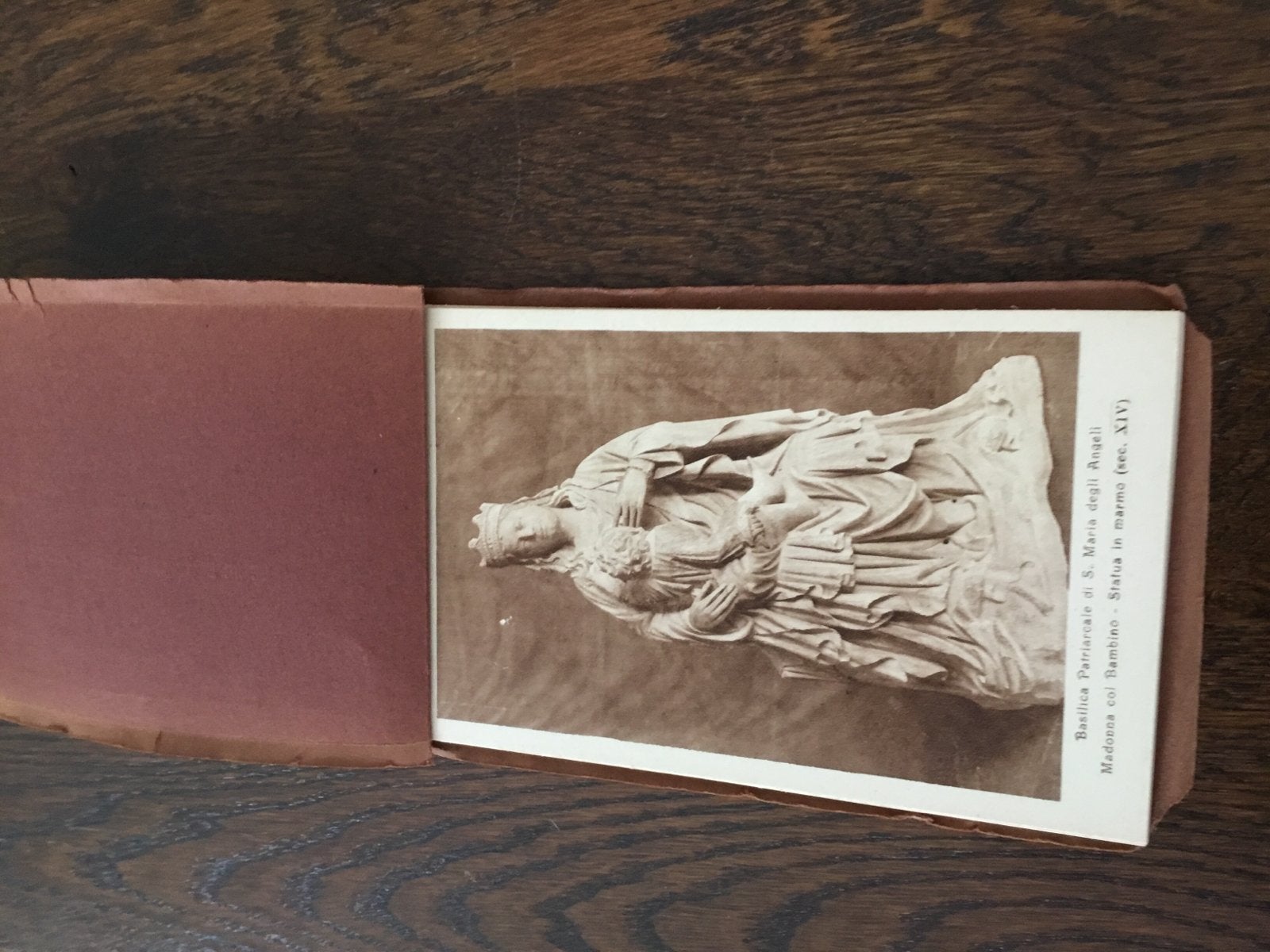 Boekje met 12 oude kaarten - Basilica S. Maria degli Angeli, Verzamelen, Ophalen of Verzenden, Voor 1920, Ongelopen, Italië