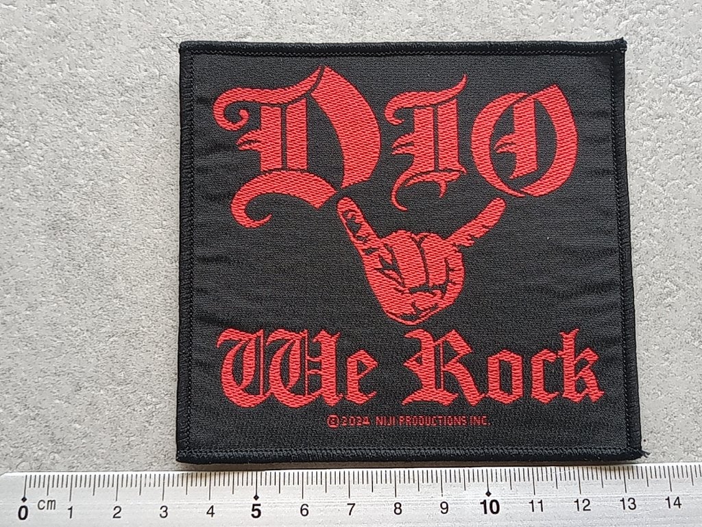 Dio zeer mooie  We Rock official 2024 patch 13, Verzenden, Nieuw, Kleding