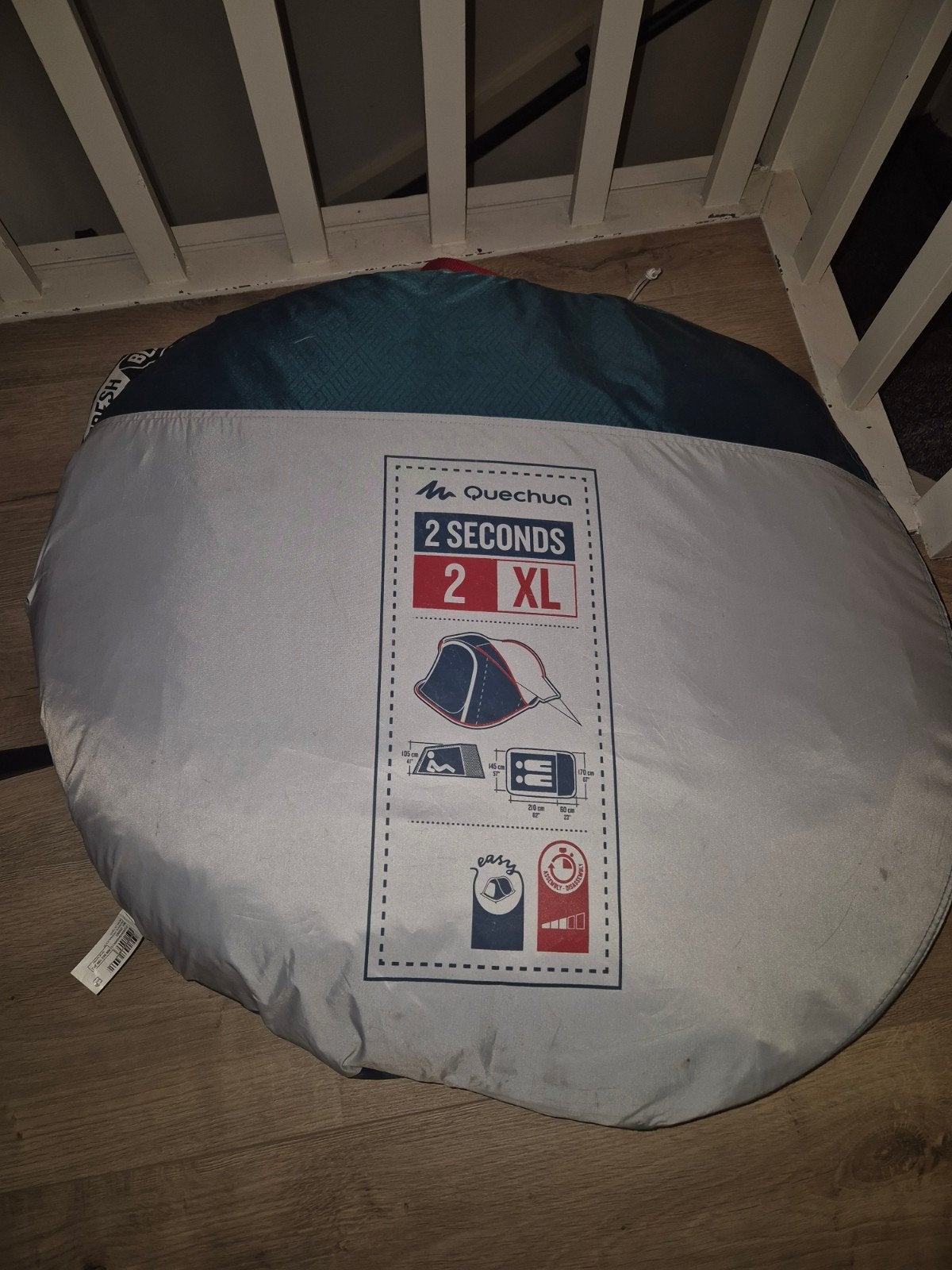 fresch Black pop-up tent, Ophalen of Verzenden, Zo goed als nieuw, Tot en met 2