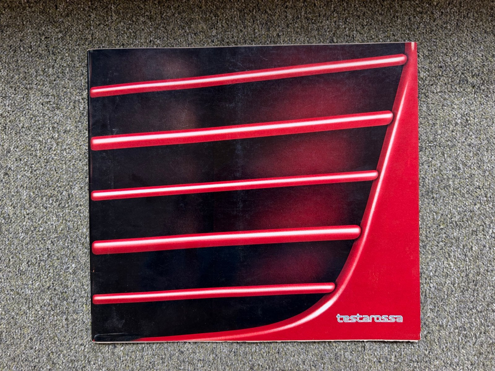 Ferrari Testarossa Brochure - Origineel uit 1984, Ophalen of Verzenden, Zo goed als nieuw, Ferrari