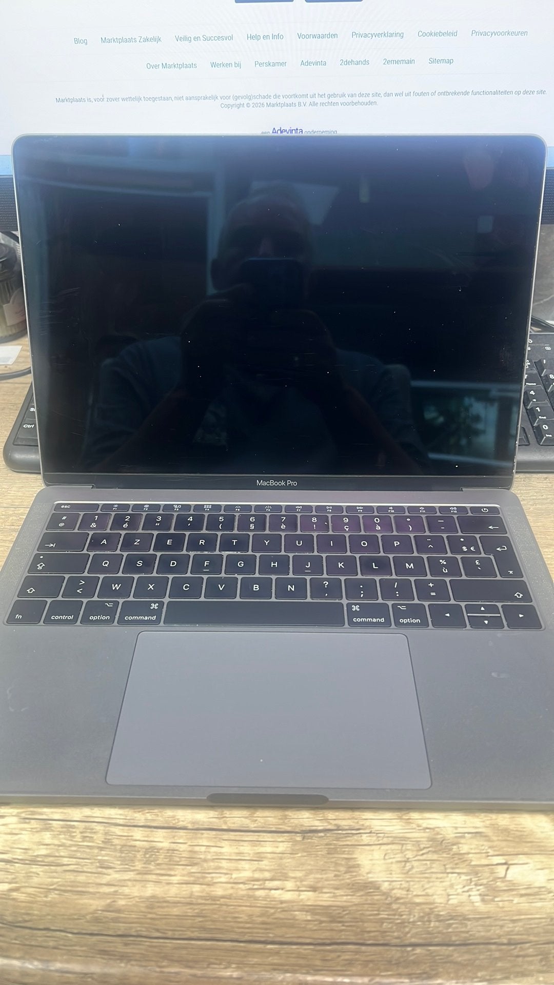 Macbook pro 13 inch 2017 scherm is defect, Computers en Software, Moederborden, Gebruikt, Ben, DDR3, Ophalen of Verzenden