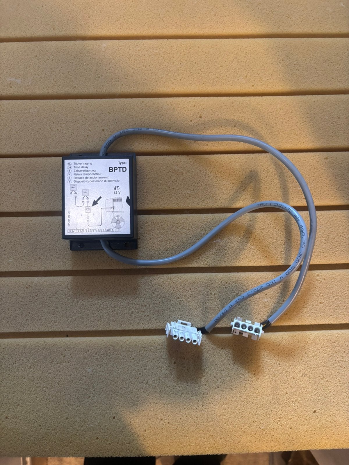Vetus tijdvertraging 12V BPTD boegschroef hekschroef, Ophalen, Zo goed als nieuw, Motor en Techniek