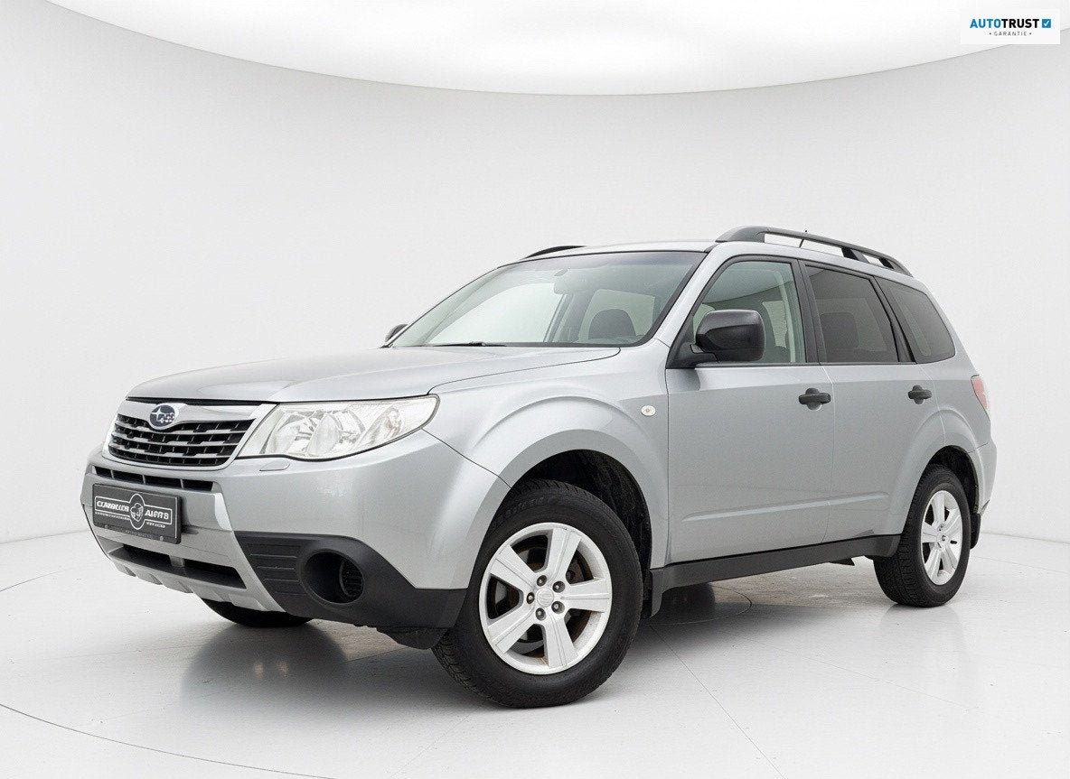 Subaru Forester 2.0 AWD Aut | 1e Eigenaar | Trekhaak | Cliim, Auto's, Stof, Gebruikt, Zwart, 4 cilinders