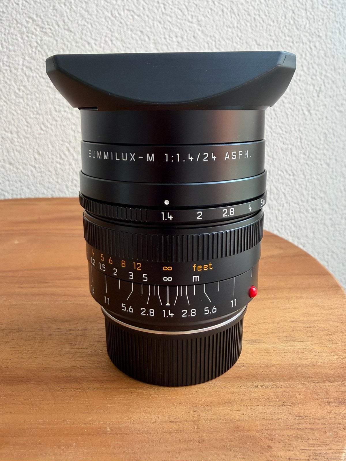 Nieuw Leica Summilux M 24mm 1.4 ASPH 11601 24 mm Lens, Audio, Tv en Foto, Fotografie | Lenzen en Objectieven, Leica, Nieuw, Beschermhoes/tas