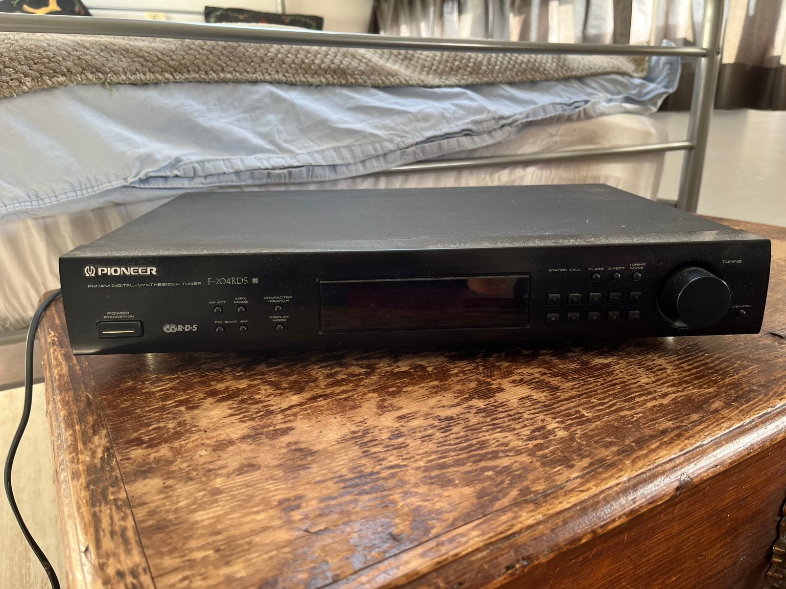 Pioneer tuner F-204RDS, Ophalen, Gebruikt