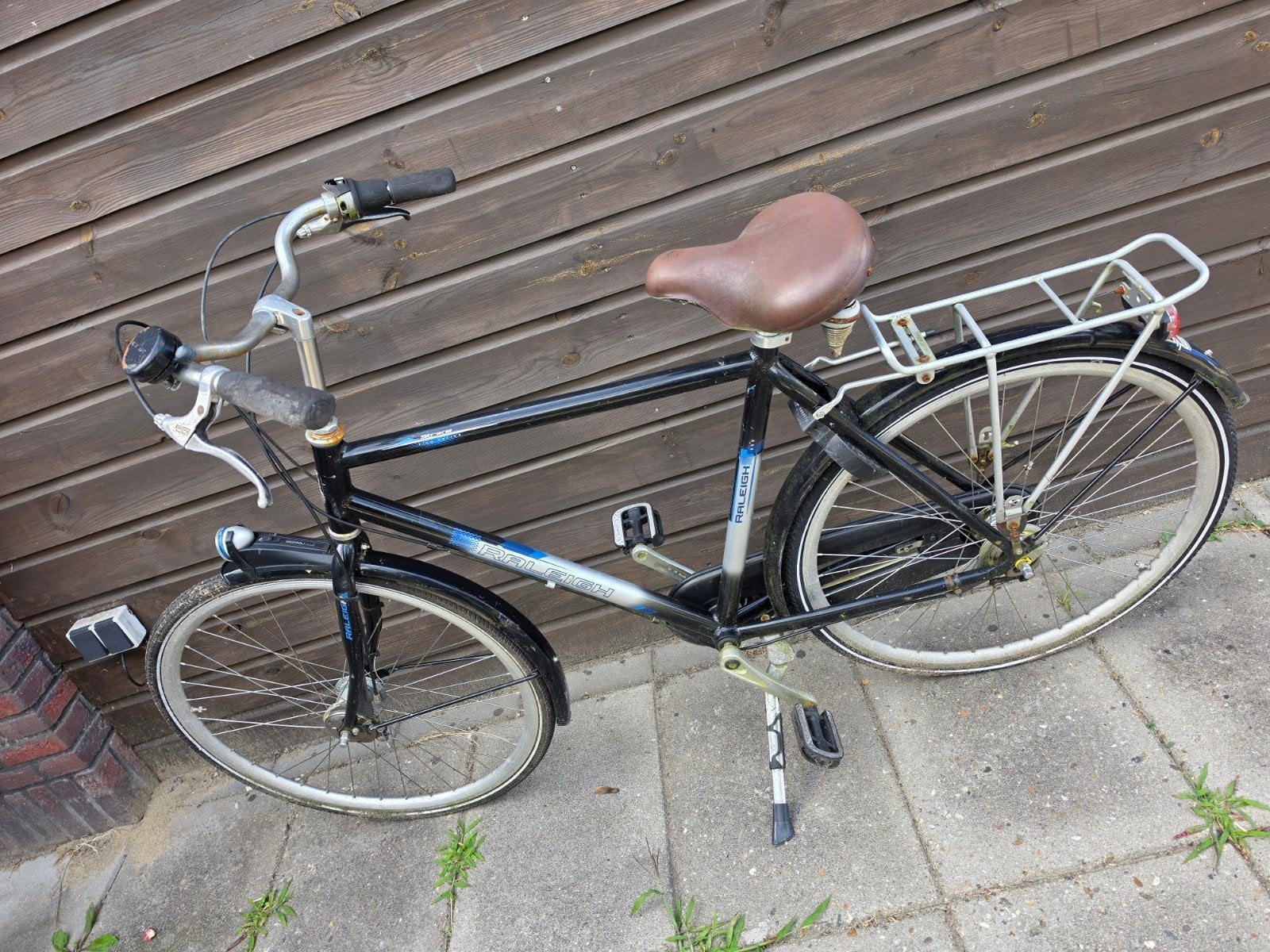 Raleigh fiets, gebruikt, met roestplekken, Ophalen, Gebruikt, Velgrem, Overige merken