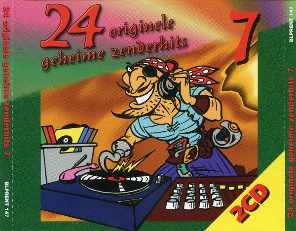 24 Originele Geheime Zenderhits 7 - 2CD  Nieuw, Ophalen of Verzenden, Nieuw in verpakking, Piraten en Zeemansliederen, Verzamelalbum