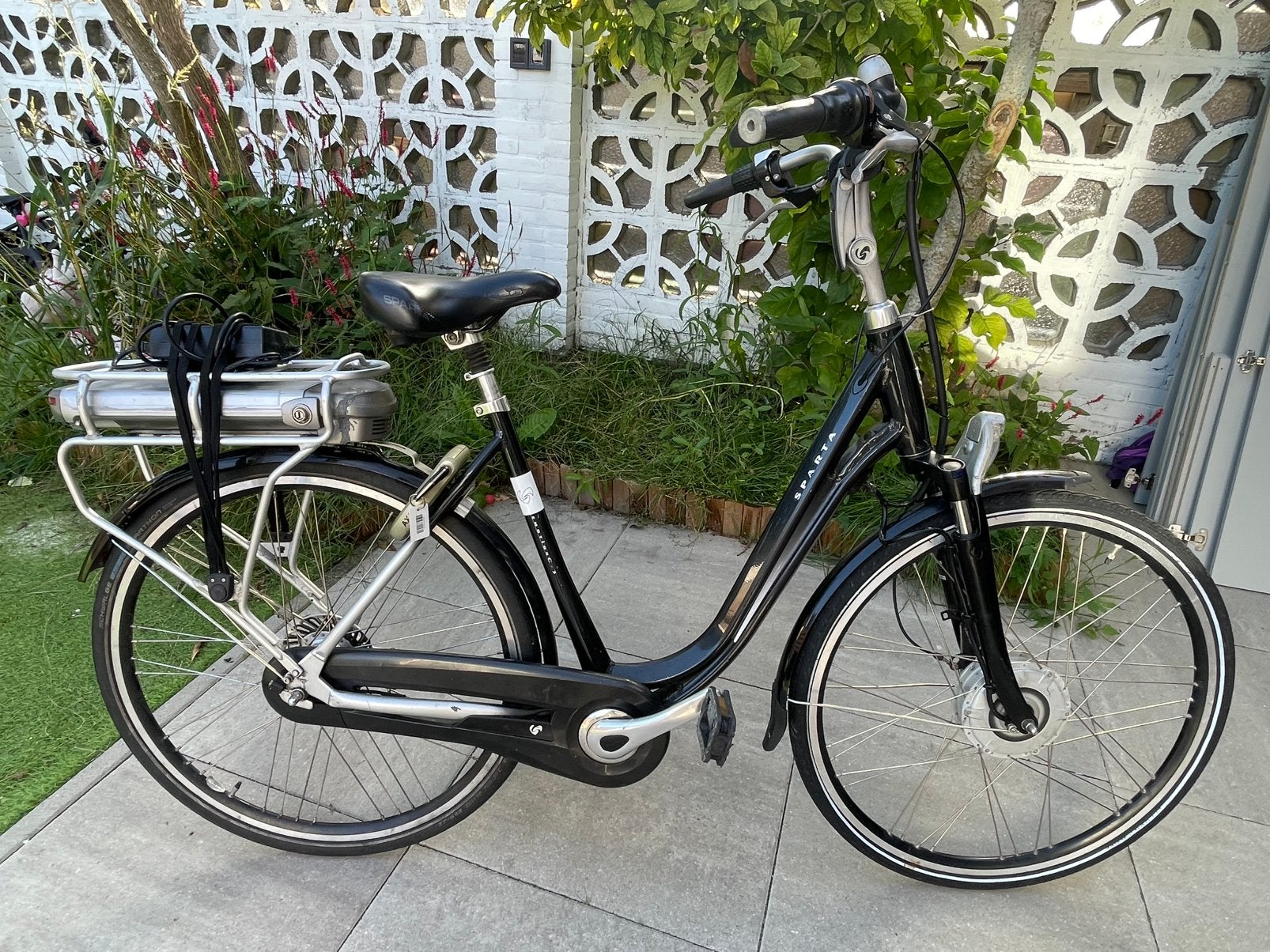 Mooie Sparta E-bike damesfiets rijd heerlijk compleet’, Ophalen, Sparta, Gebruikt, 51 tot 55 cm