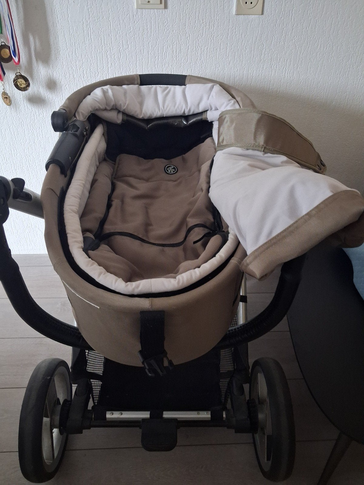 kinderwagen, Zo goed als nieuw, Met reiswieg, Ophalen, Kinderwagen