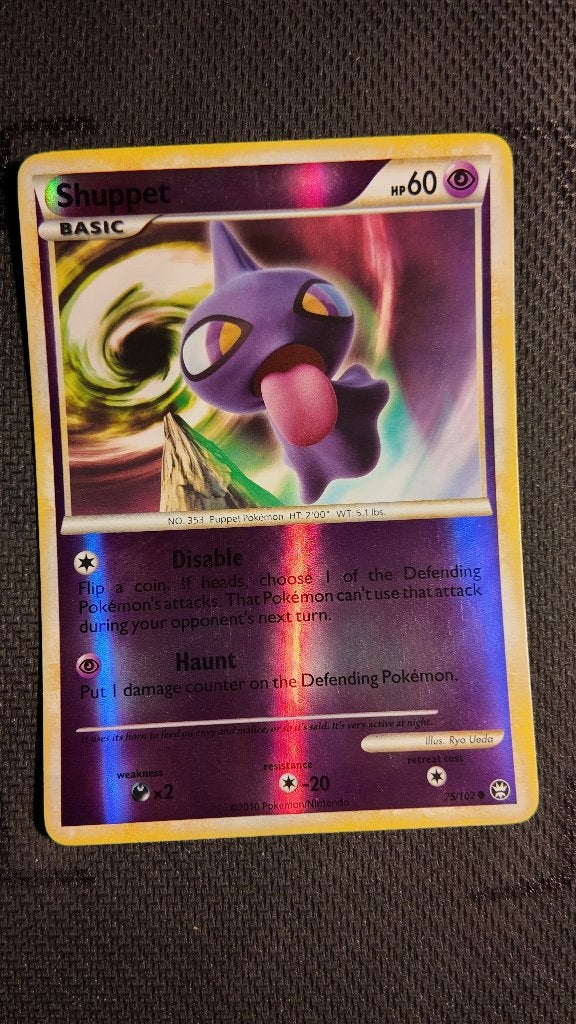 Shuppet 75 HS—Triumphant | Pokemon kaart, Ophalen, Zo goed als nieuw, Losse kaart, Foil
