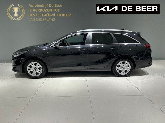 KIA Ceed Sw 1.0 T-GDi 100pk DynamicPlusLine, Voorwielaandrijving, Lichtsensor, Gebruikt, Leder en Stof