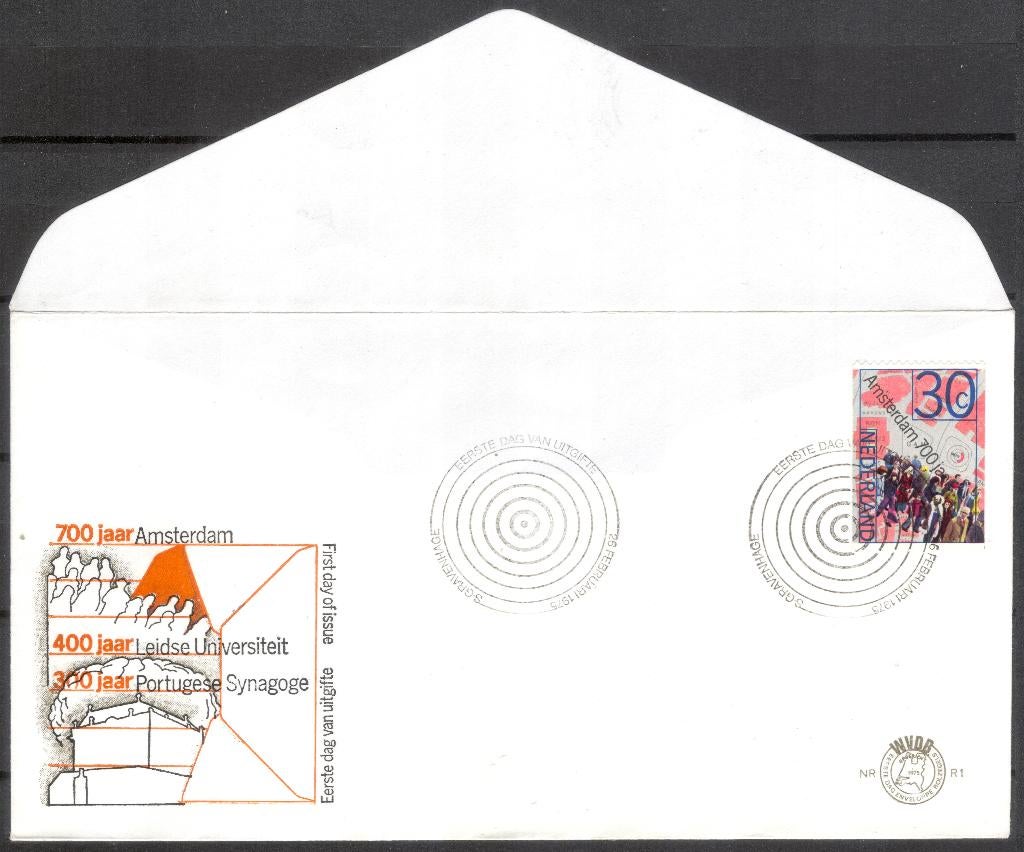 R1 - 700 jaar Amsterdam 1975, Postzegels en Munten, Verzenden, Envelop